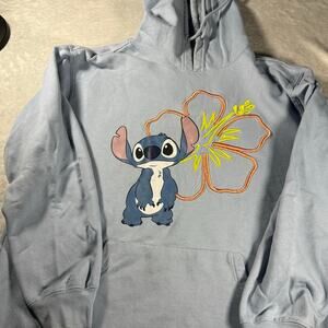 Lelo and stitch Baby blue Hoodie